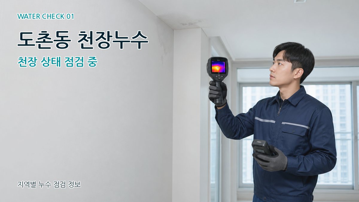 도촌동 아파트누수 누수탐지 이미지