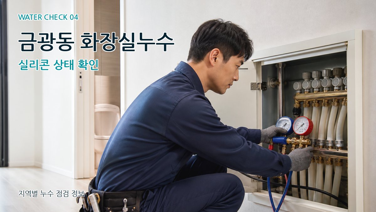 금광동 누수탐지 누수탐지 이미지
