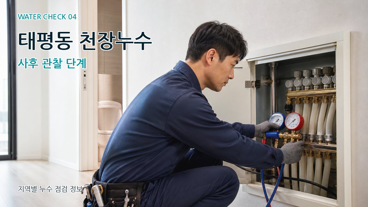 태평동 누수탐지 누수탐지 이미지