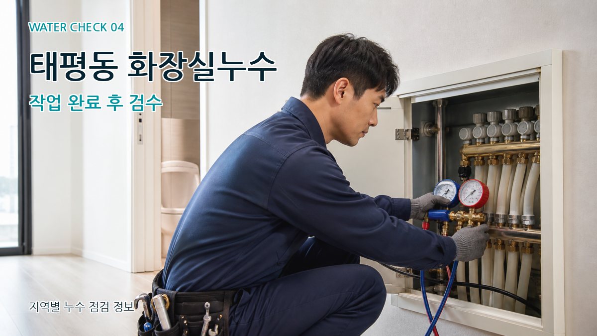 태평동 누수탐지 누수탐지 이미지