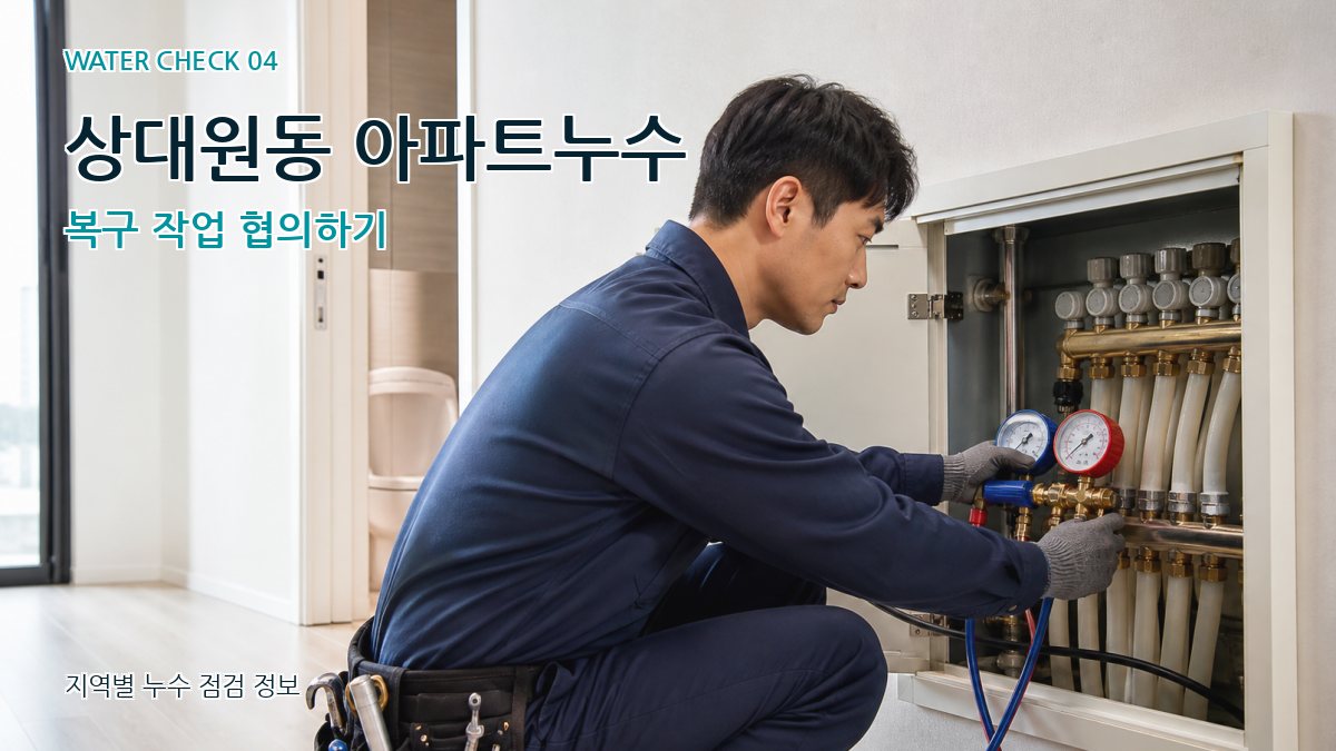 상대원동 누수탐지 누수탐지 이미지
