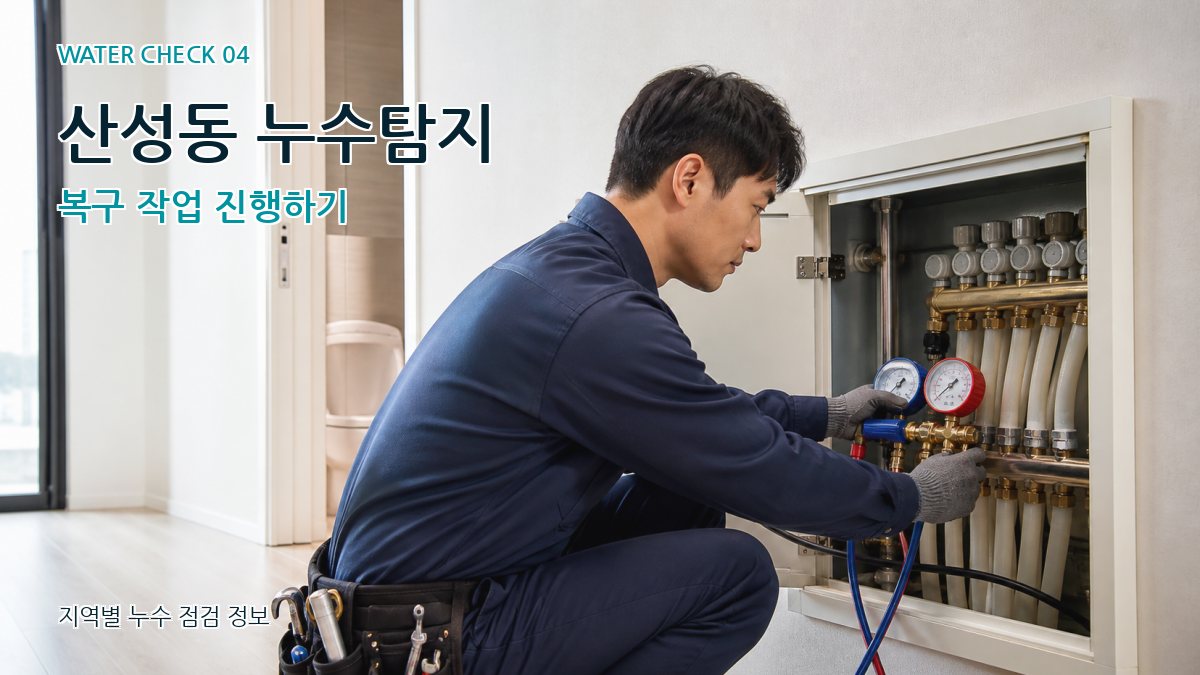 산성동 누수탐지 누수탐지 이미지