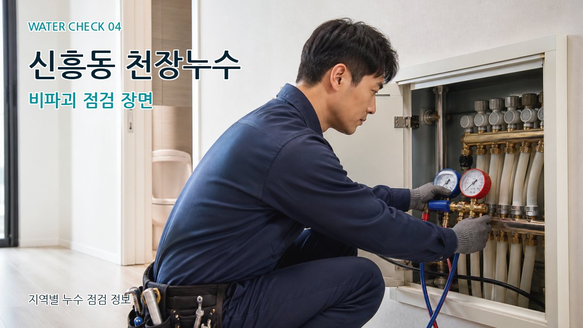 신흥동 누수탐지 누수탐지 이미지