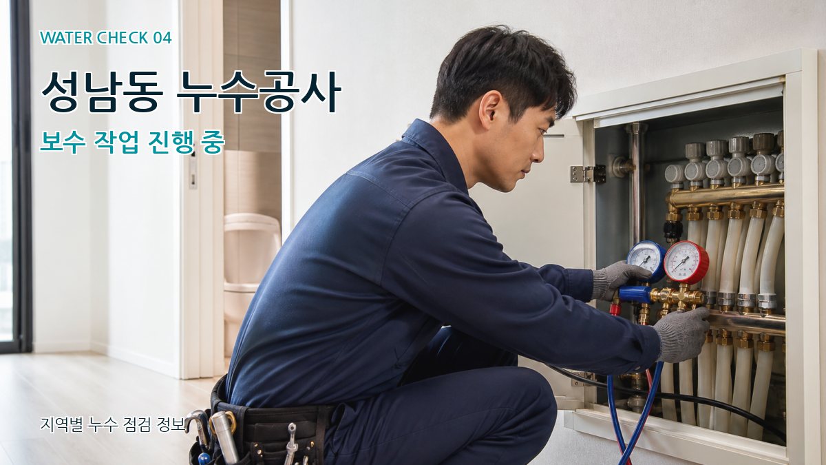 성남동 누수탐지 누수탐지 이미지