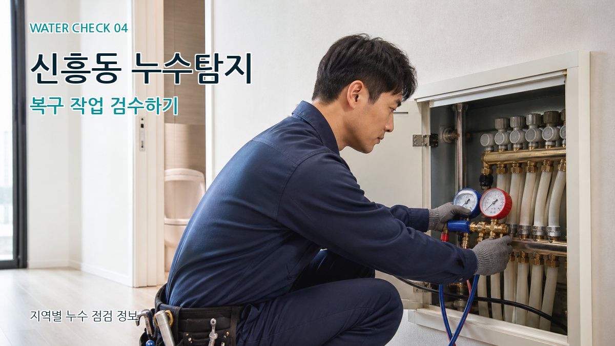 신흥동 누수탐지 누수탐지 이미지