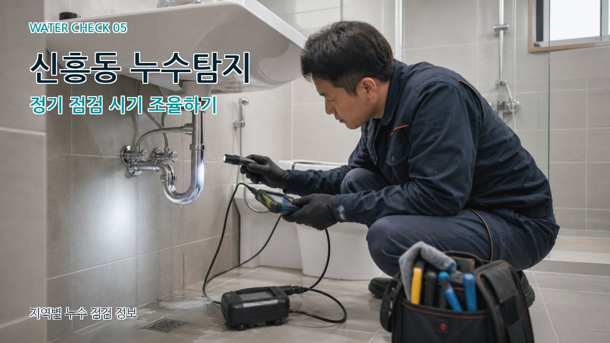 신흥동 누수공사 누수탐지 이미지
