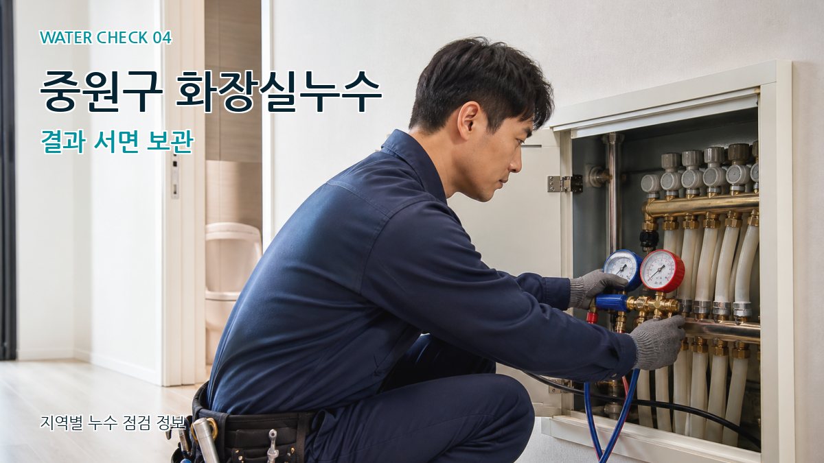 중원구 누수탐지 누수탐지 이미지