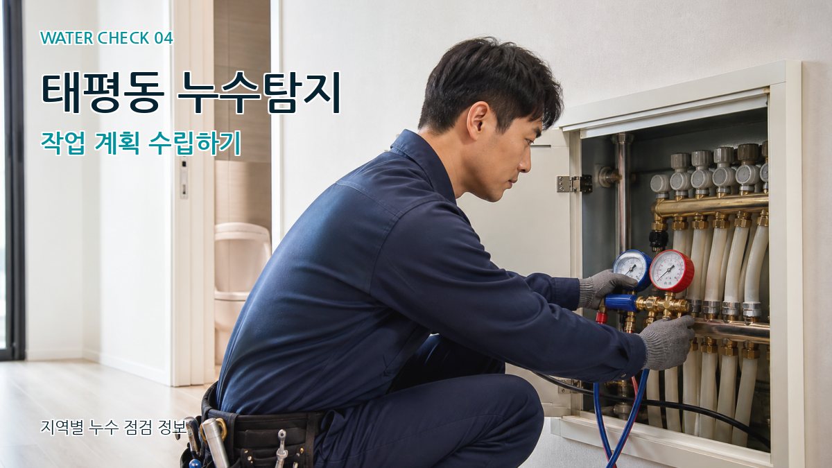 태평동 누수탐지 누수탐지 이미지