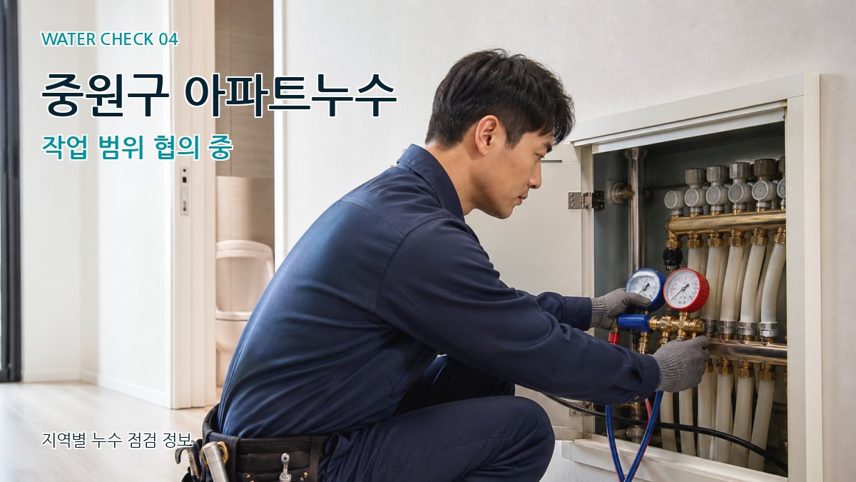 중원구 누수탐지 누수탐지 이미지