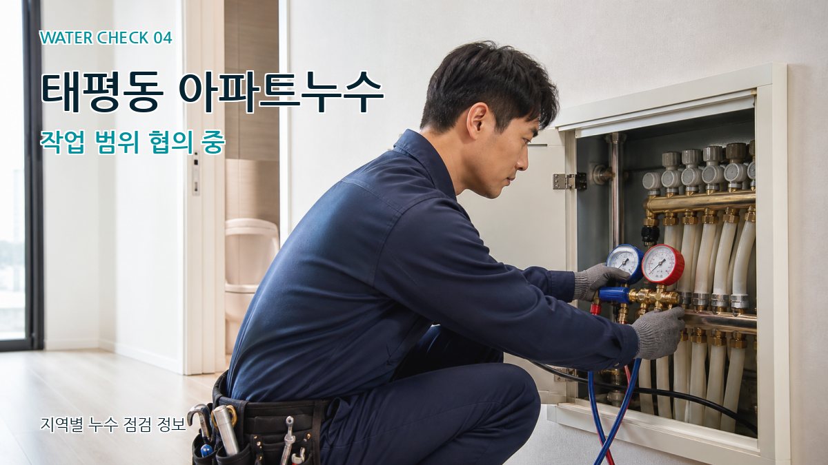 태평동 누수탐지 누수탐지 이미지
