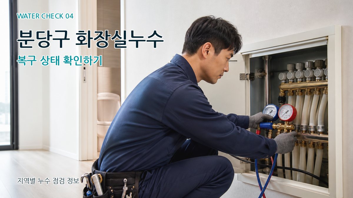 분당구 누수탐지 누수탐지 이미지