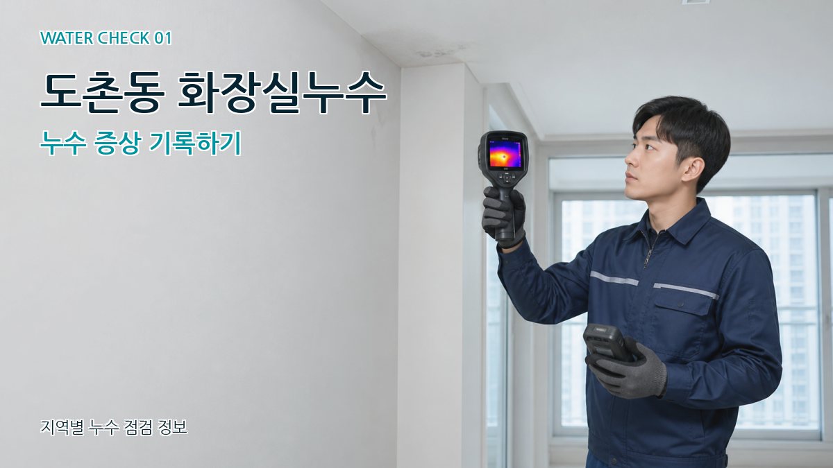 도촌동 아파트누수 누수탐지 이미지