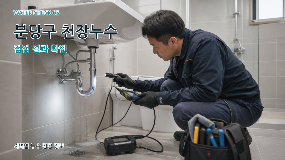 분당구 누수공사 누수탐지 이미지